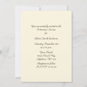 Verordnung zur Einladung der Kirche (Rückseite)