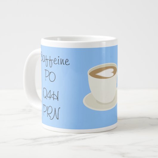 Verordnungs-… Kaffee Jumbo-Tasse (Vorderseite Links)