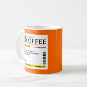 Verordnungs-Kaffee Kaffeetasse (Vorderseite Links)