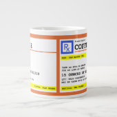 Verordnungs-Kaffee-Tunnel-bohrwagenTasse Jumbo-Tasse (Vorderseite)