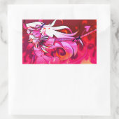 Verosika Halloween Slasher | Helluva Boss |  Rechteckiger Aufkleber (Tasche)