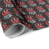 Verpacke dein sündiges Geschenk Pride Teufel Geschenkpapier (Rolleneckpunkt)