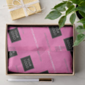 Verpacken Ihrer Logo-Website für Unternehmen Seidenpapier (Geschenk)