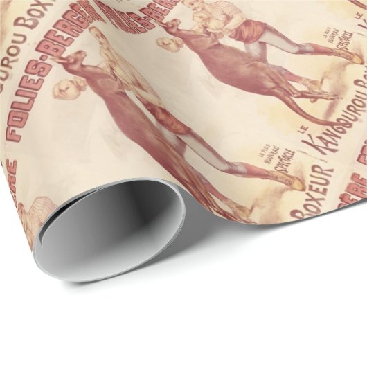 Verpacken-Känguru Geschenkpapier (Rolleneckpunkt)