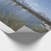 verpacken Sie Ihr Geschenk mit einem Bild von Ruhe Geschenkpapier (Ecke)