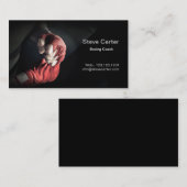 Verpacken-Trainer-Handschuh-Boxer-Ring-Sport-Karte Visitenkarte (Vorne/Hinten)