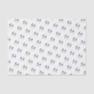 Verpacken von Papiertaschentuch mit eigenem Logo Seidenpapier