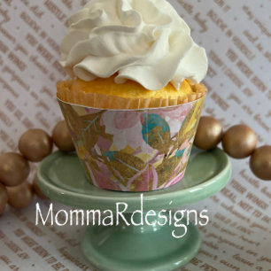 Verpacker für Cupcake, Floral cupcake