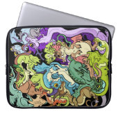 verpackt in Party Dragons Laptopschutzhülle (Vorderseite)