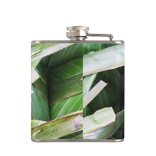 verpackte Bananenleaf-Packungen Flachmann (Rückseite)