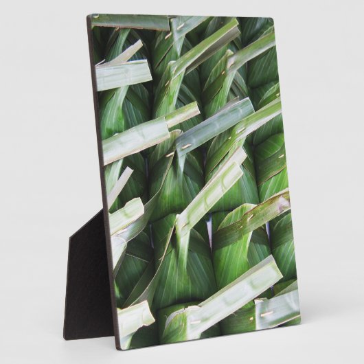 verpackte Bananenleaf-Packungen Fotoplatte (Seite)