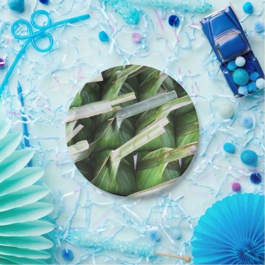 verpackte Bananenleaf-Packungen Pappteller (Party)