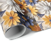 verpacktes Geschenk mit Liebe Geschenkpapier (Rolleneckpunkt)