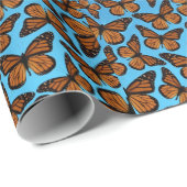 verpacktes Geschenk mit Liebe Geschenkpapier (Rolleneckpunkt)