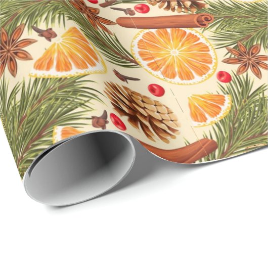 verpacktes Geschenk mit Liebe Geschenkpapier (Rolleneckpunkt)