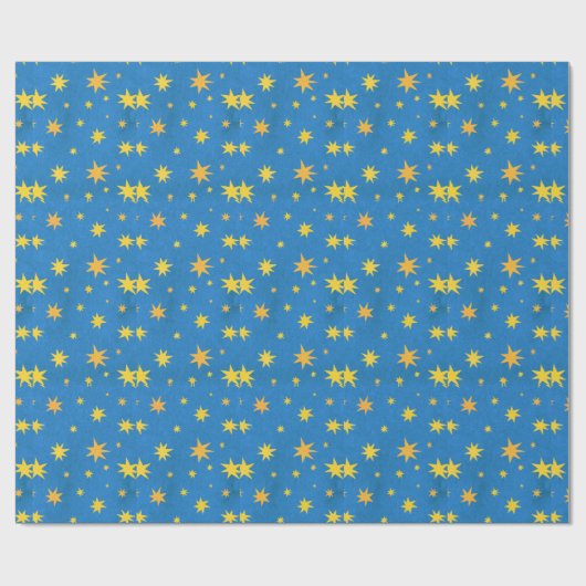 verpacktes Geschenk mit Liebe Geschenkpapier (Flach)