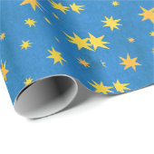 verpacktes Geschenk mit Liebe Geschenkpapier (Rolleneckpunkt)