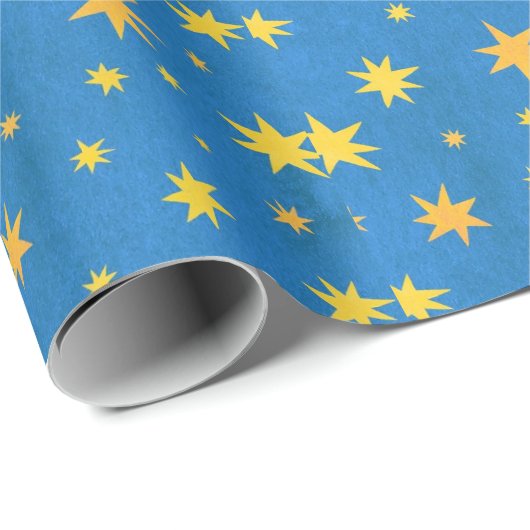 verpacktes Geschenk mit Liebe Geschenkpapier (Rolleneckpunkt)