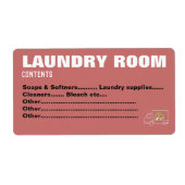 Verpackung beweglicher Labels für die Organisation (Vorne)