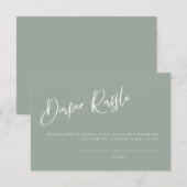 Verpackung Blue/Green Baby Duschdusche Windelwasch (Vorne/Hinten)