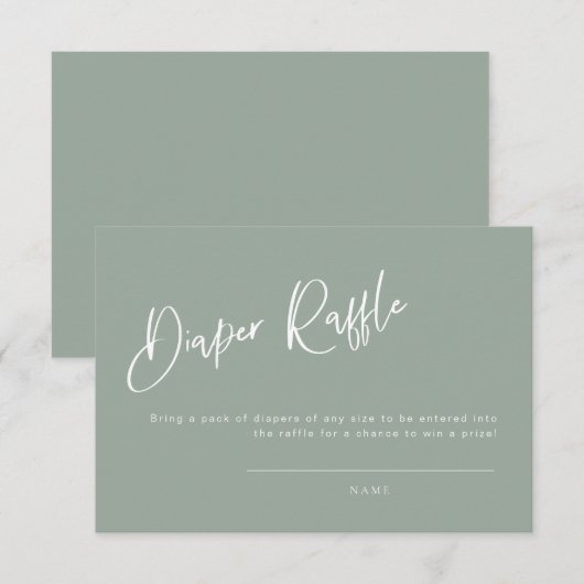 Verpackung Blue/Green Baby Duschdusche Windelwasch (Vorne/Hinten)