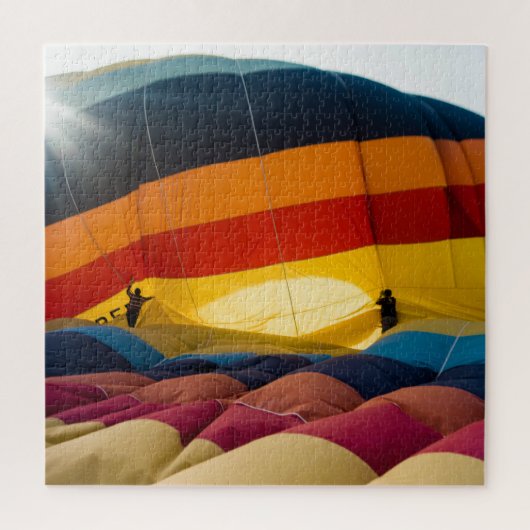 Verpackung des Heißluftballons Puzzle (Vertikal)