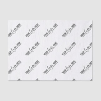 Verpackung einfacher Markenlogos Seidenpapier