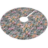 Verpackung Erdnüsse Neuheit Polyester Weihnachtsbaumdecke (Schrägansicht)