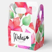 Verpackung florales Gastgeschenk Geschenkschachtel (Geöffnet)