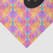 Verpackung für abstrakte farbige Unternehmen Seidenpapier (Ausschnitt)