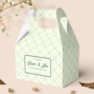 Verpackung für die Bar "Green Soap" Geschenkschachtel