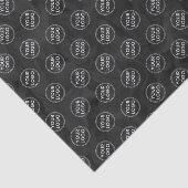 Verpackung für dunkelmarmoriertes Logopapier Seidenpapier (Ausschnitt)