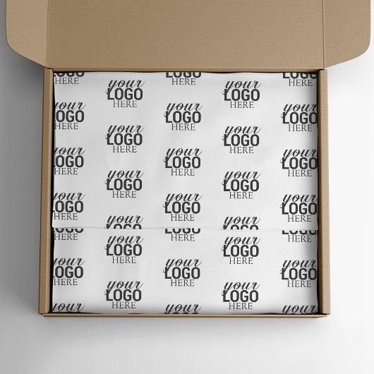 Verpackung für personalisierte Firmenlogos Seidenpapier