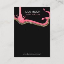 Verpackung für Resin Ohrringe