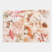 Verpackung für Waldtiere Geschenkpapier Set (Vorderseite)