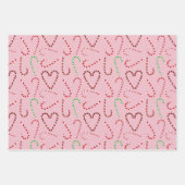 Verpackung für Zuckerrohr 3 Packungen Geschenkpapier Set (Vorderseite)