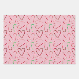 Verpackung für Zuckerrohr 3 Packungen Geschenkpapier Set