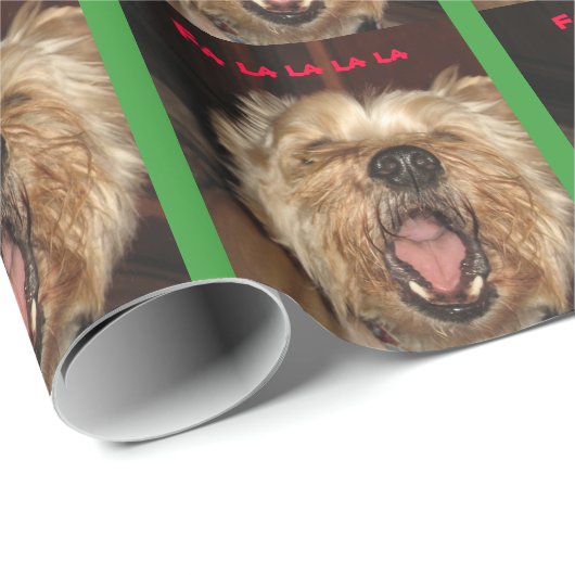 Verpackung Hund - giftwrap Geschenkpapier (Rolleneckpunkt)