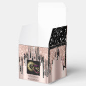 Verpackung Logo Rose Black Beauty Tropfen Geschenkschachtel (Geöffnet)