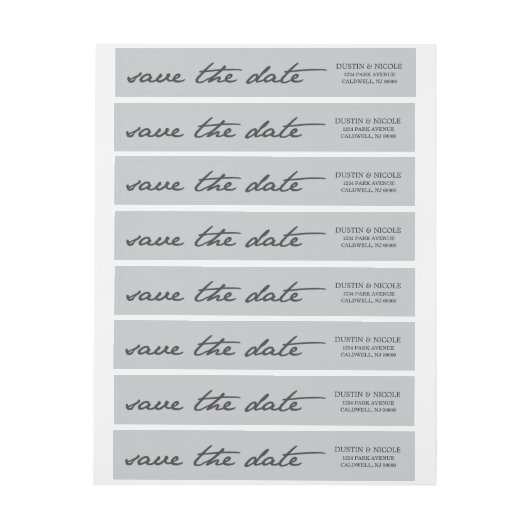 Verpackung um Rücksendeadresse (Bogen)