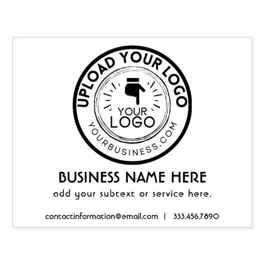 Verpackung und Branding Ihrer Firmenlogos Gummistempel (Prägung)