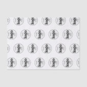 Verpackung von Firmenlogos für kundenspezifische M Seidenpapier (Vorderseite)