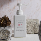 Verpackung von Flüssigseife-Spender Rechteckiger Aufkleber