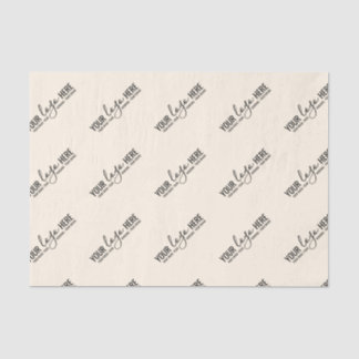 Verpackung von Logo für Unternehmen Seidenpapier