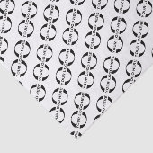 Verpackung von Logos für kundenspezifische Markenb Seidenpapier (Ausschnitt)