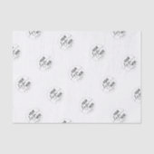 Verpackung von Logos für kundenspezifische Markenb Seidenpapier (Vorderseite)