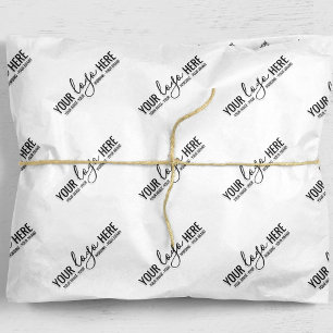 Verpackung von Logos für kundenspezifische Markenb Seidenpapier