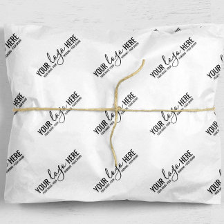Verpackung von Logos für kundenspezifische Markenb Seidenpapier