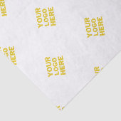 Verpackung von Logos für kundenspezifische Markenb Seidenpapier (Ausschnitt)