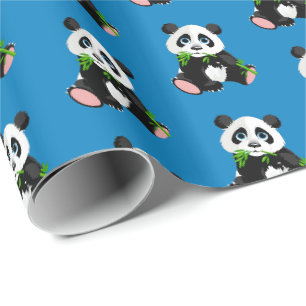 Verpackung von Papier-Panda Bären Geschenkpapier